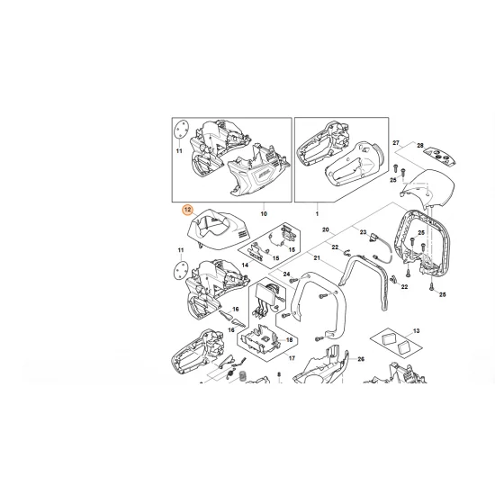STIHL  Osłona HA07 602 0400